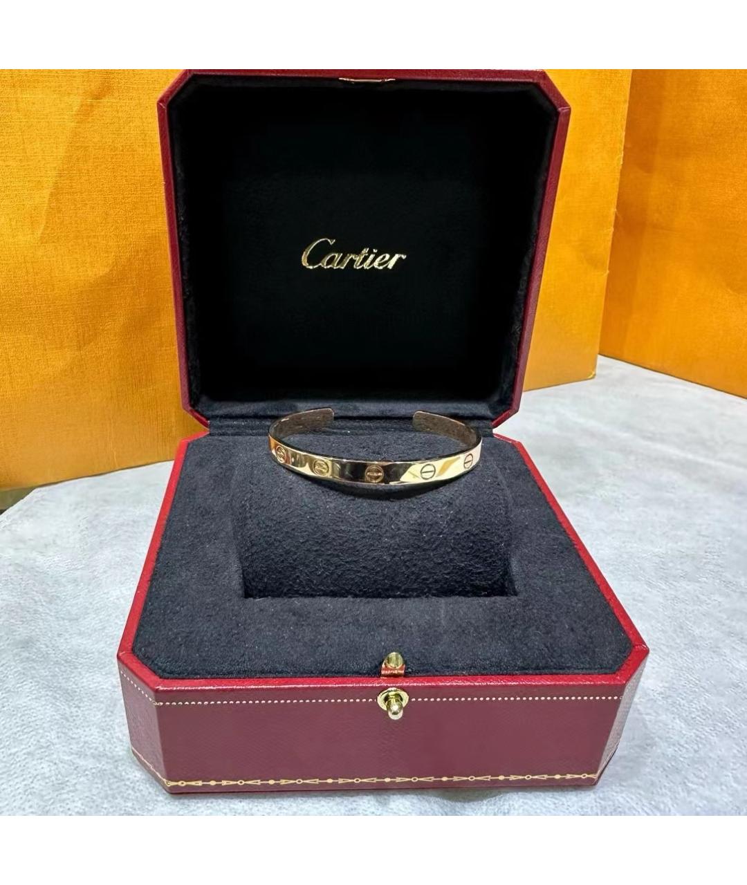 CARTIER Золотой браслет из розового золота, фото 2