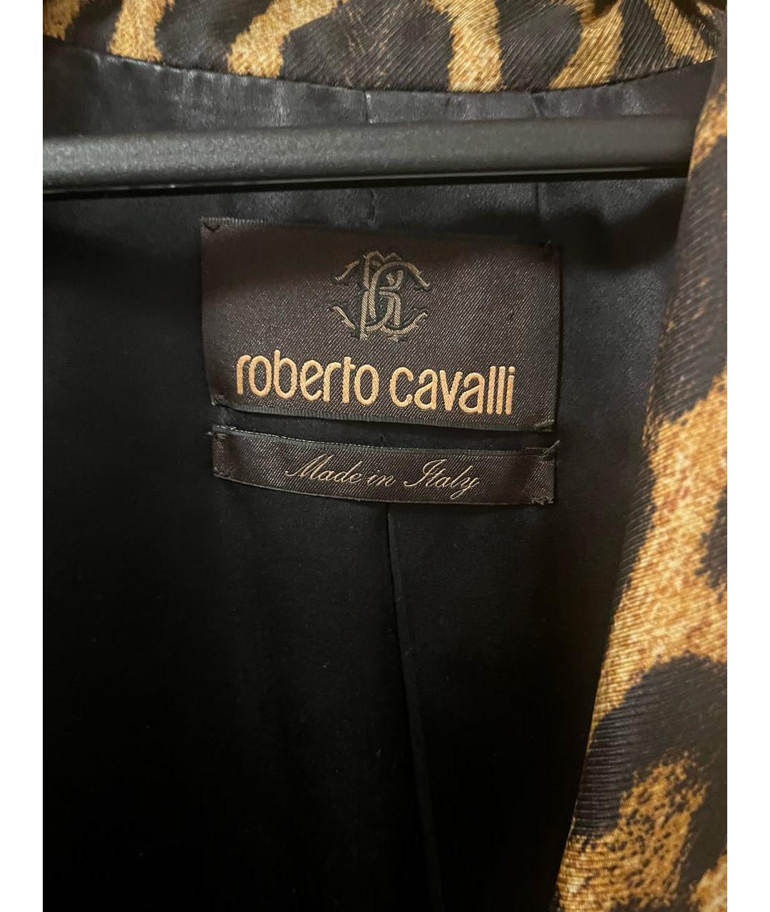 ROBERTO CAVALLI Шелковый жакет/пиджак, фото 4