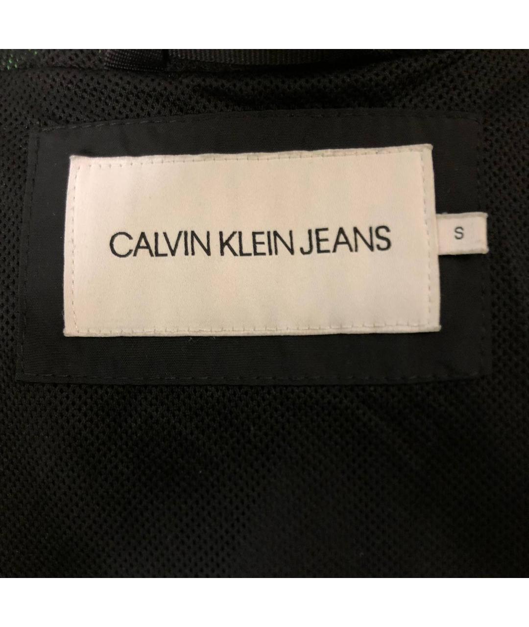 CALVIN KLEIN JEANS Зеленая полиэстеровая куртка, фото 5