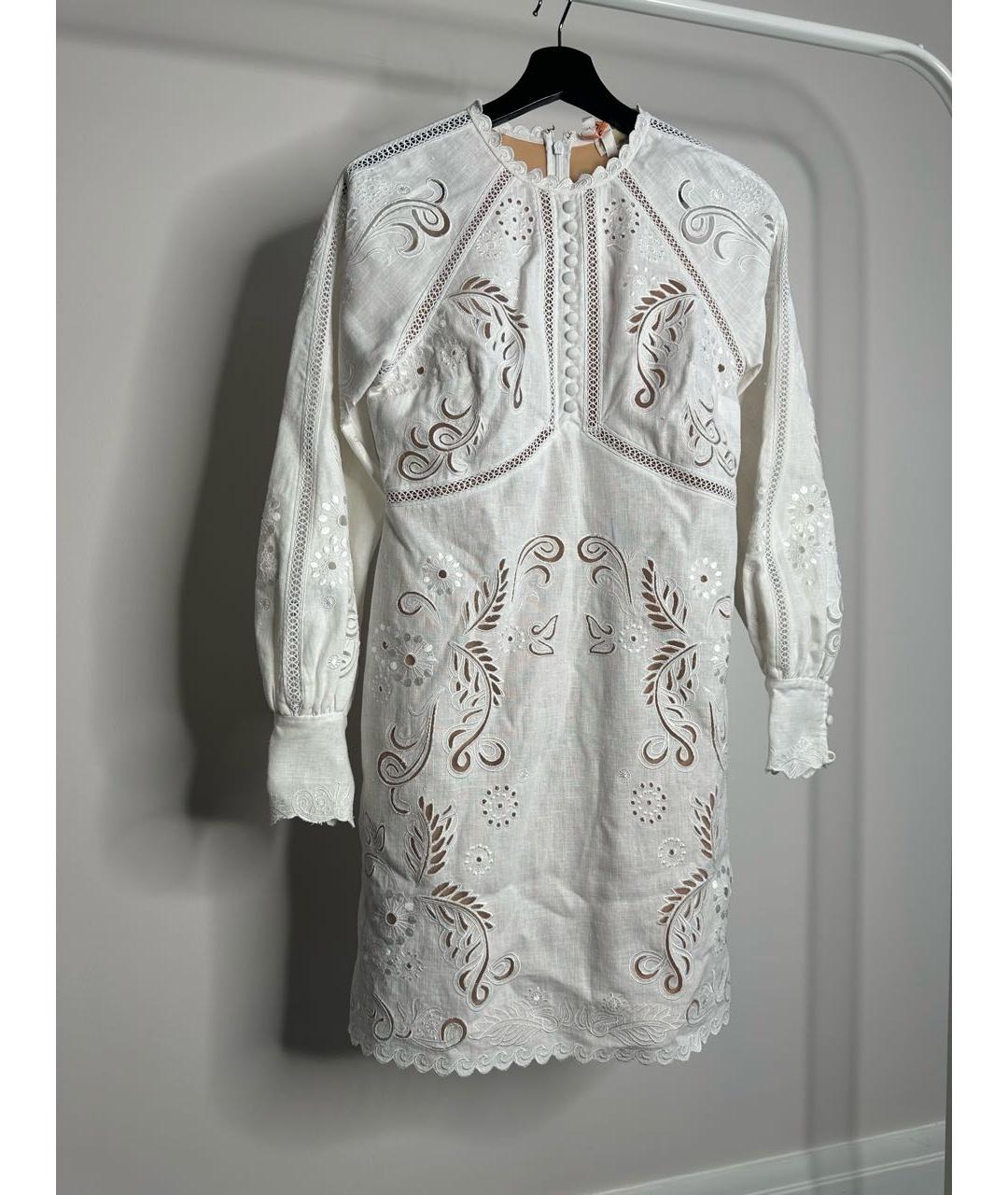 MICHAEL MICHAEL KORS Белое повседневное платье, фото 3