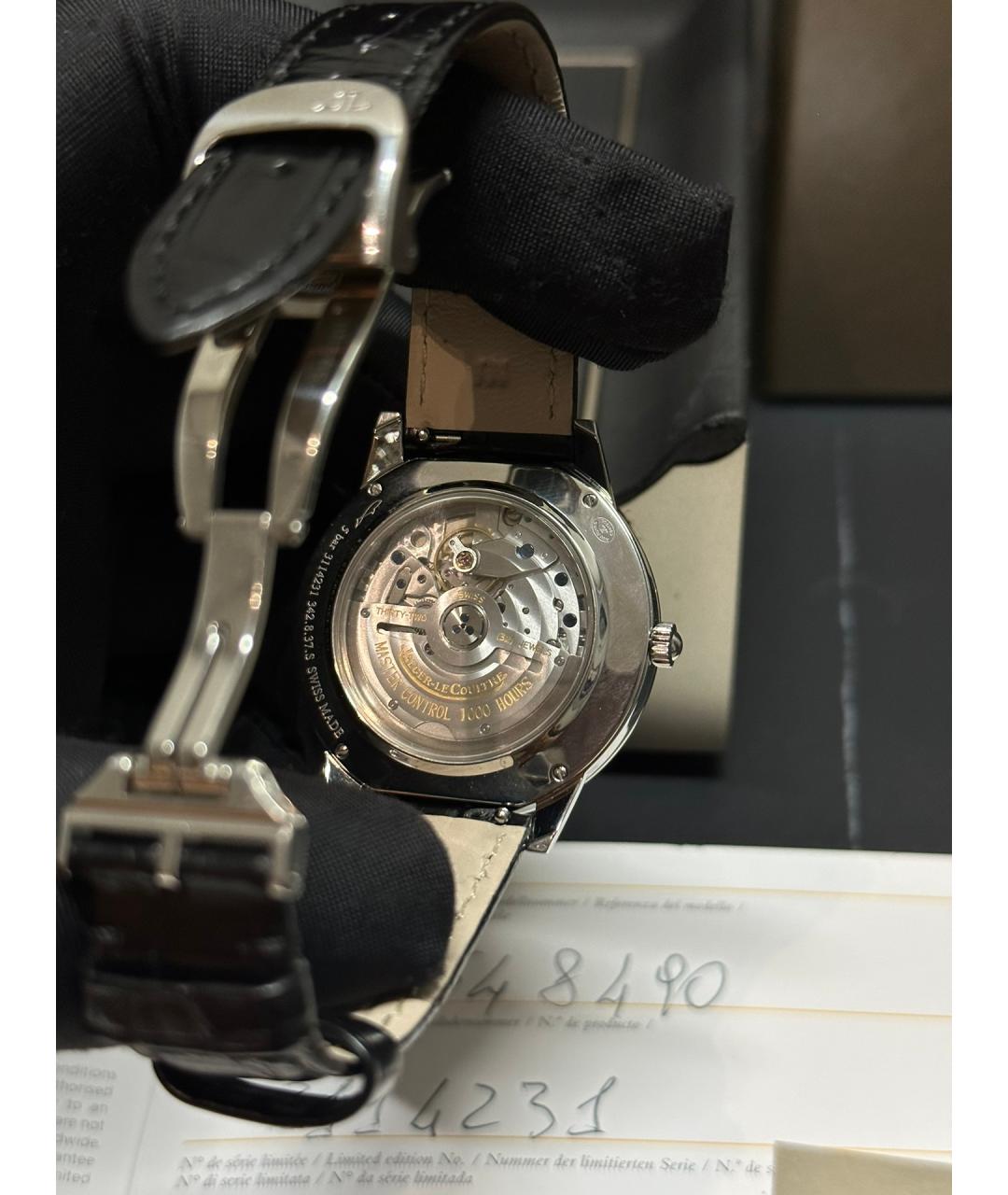 Jaeger LeCoultre Серебряные стальные часы, фото 5