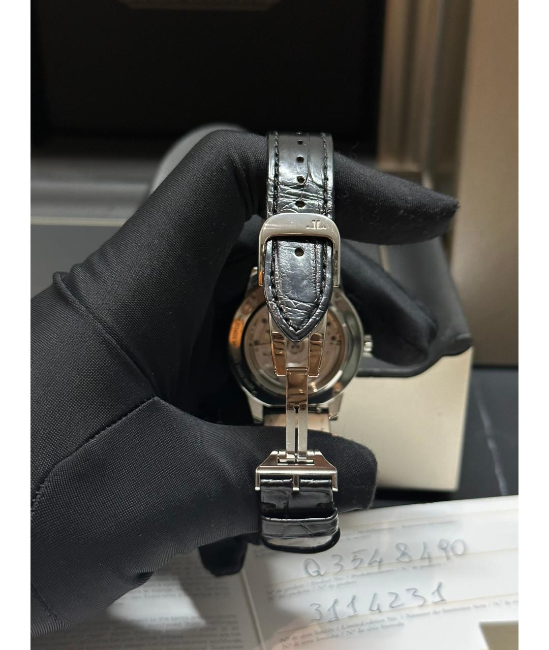 Jaeger LeCoultre Серебряные стальные часы, фото 6