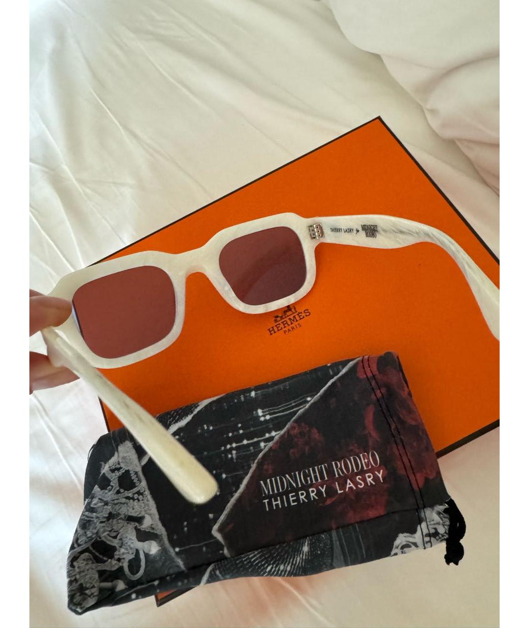 THIERRY LASRY Белые солнцезащитные очки, фото 2