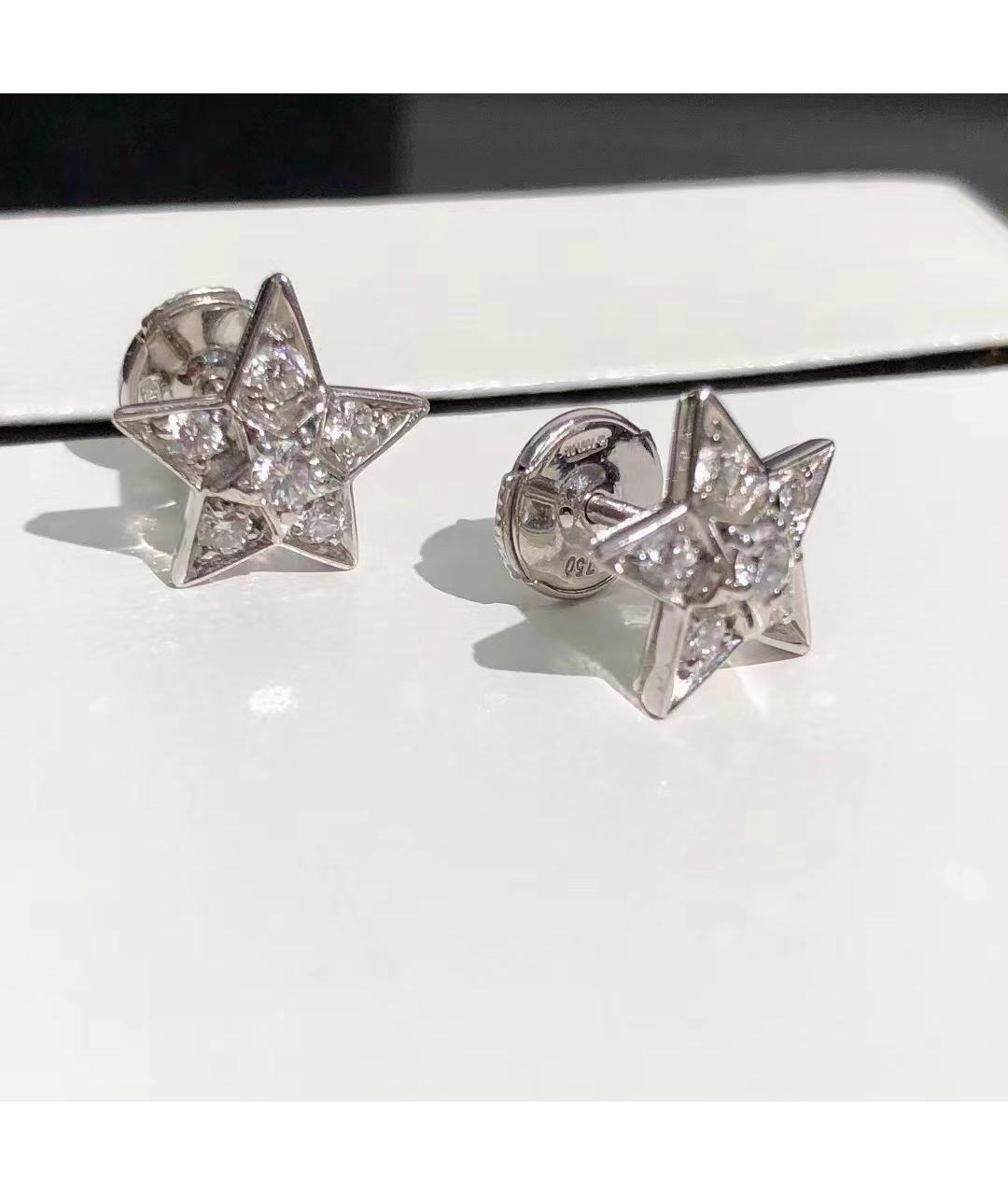 CHANEL Серьги из белого золота, фото 5