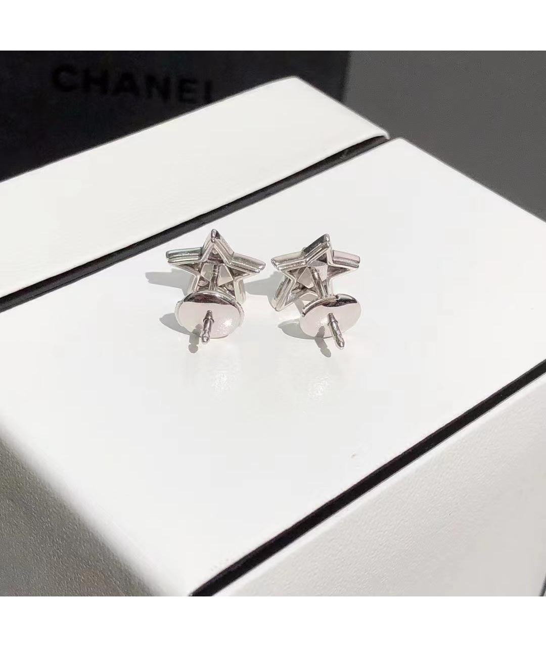 CHANEL Серьги из белого золота, фото 6