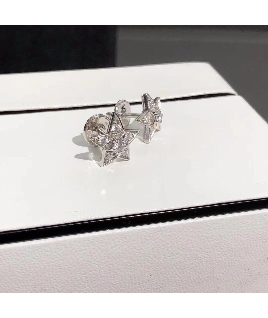 CHANEL Серьги из белого золота, фото 4