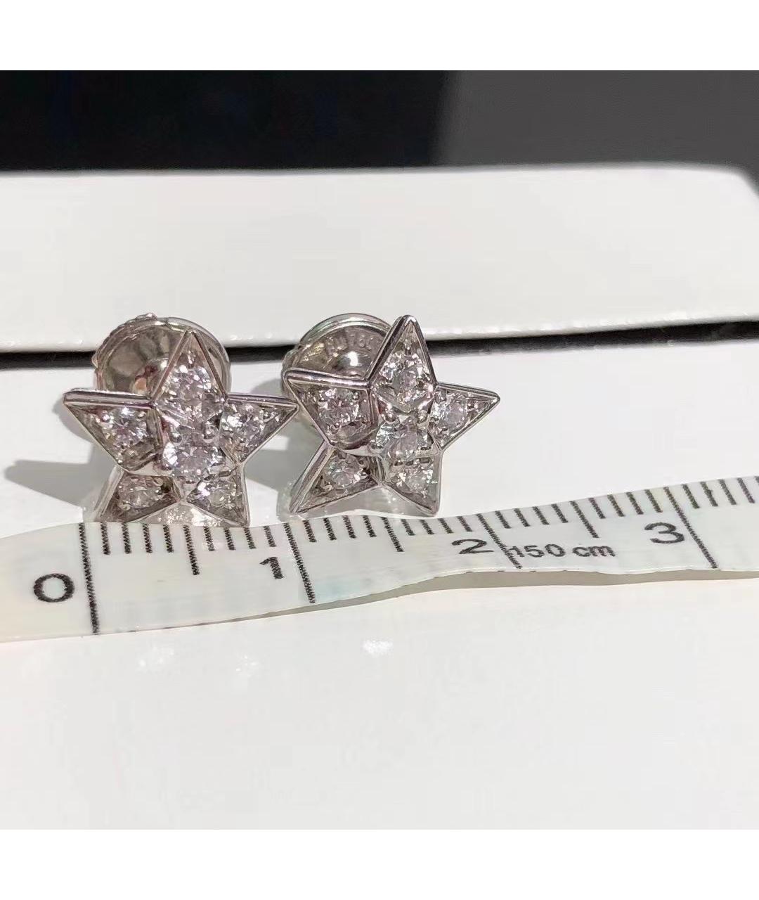 CHANEL Серьги из белого золота, фото 8