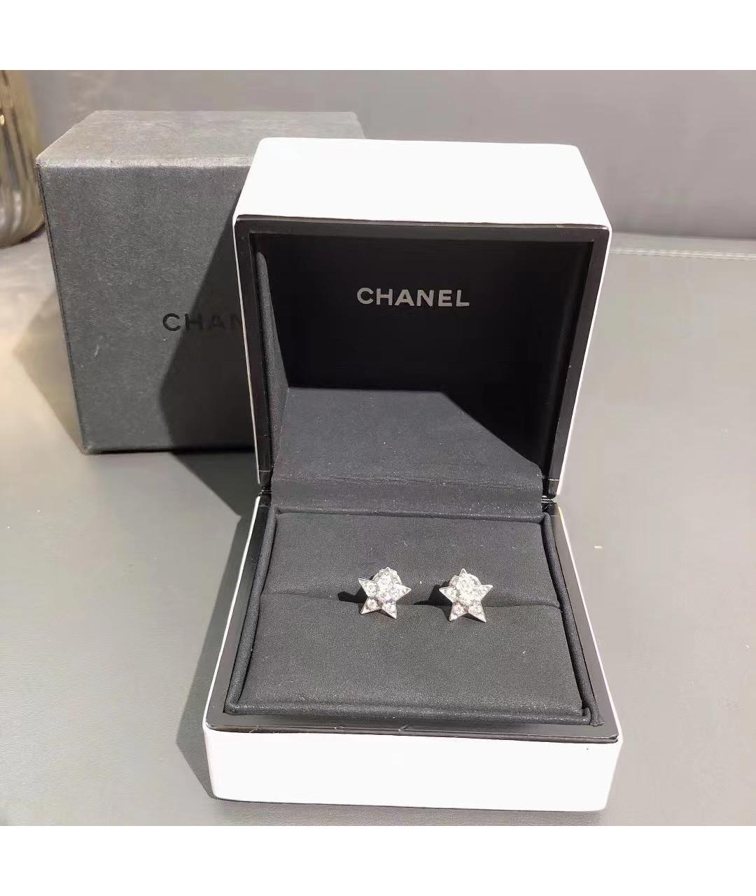 CHANEL Серьги из белого золота, фото 9