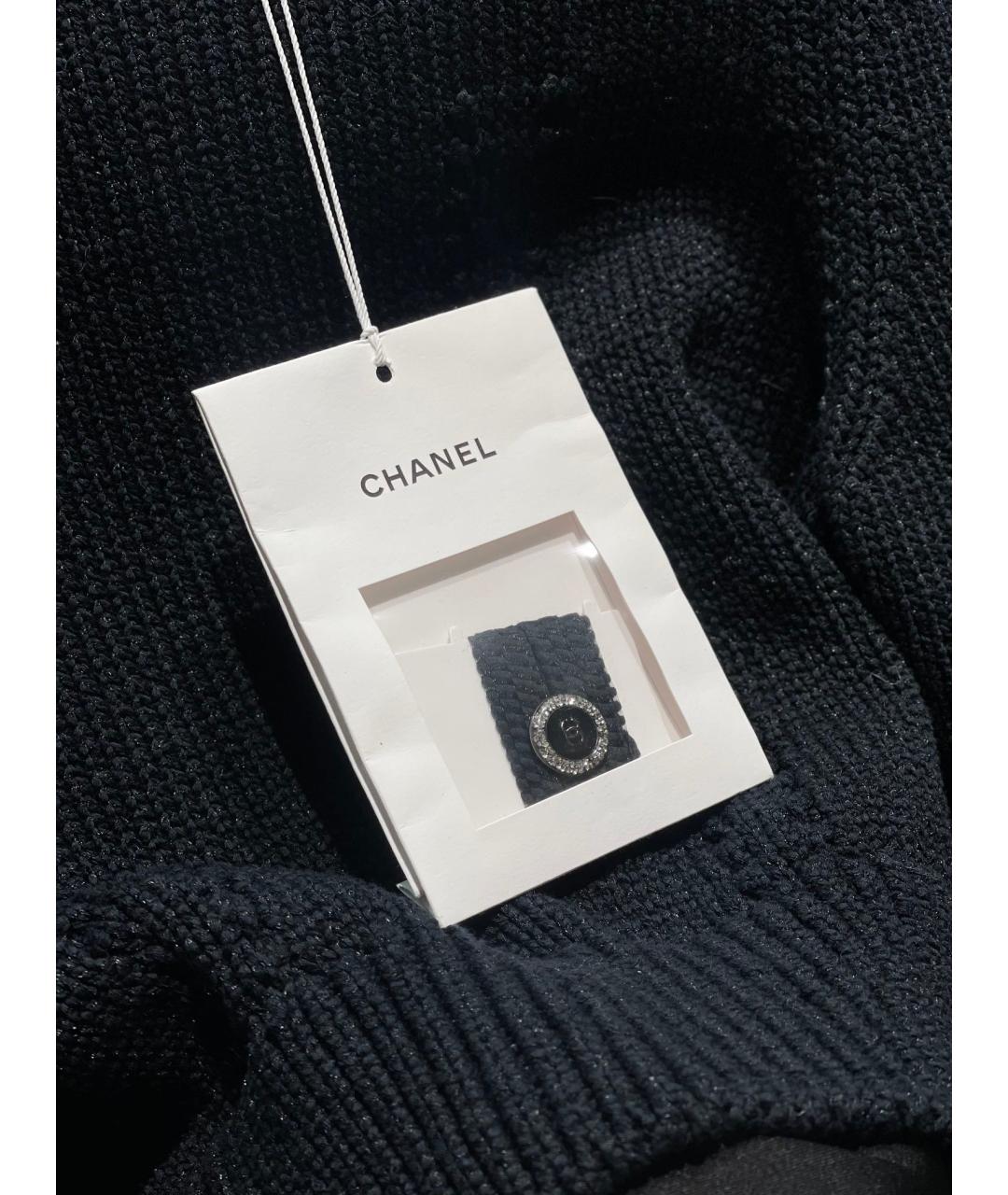 CHANEL PRE-OWNED Черный кашемировый джемпер / свитер, фото 5