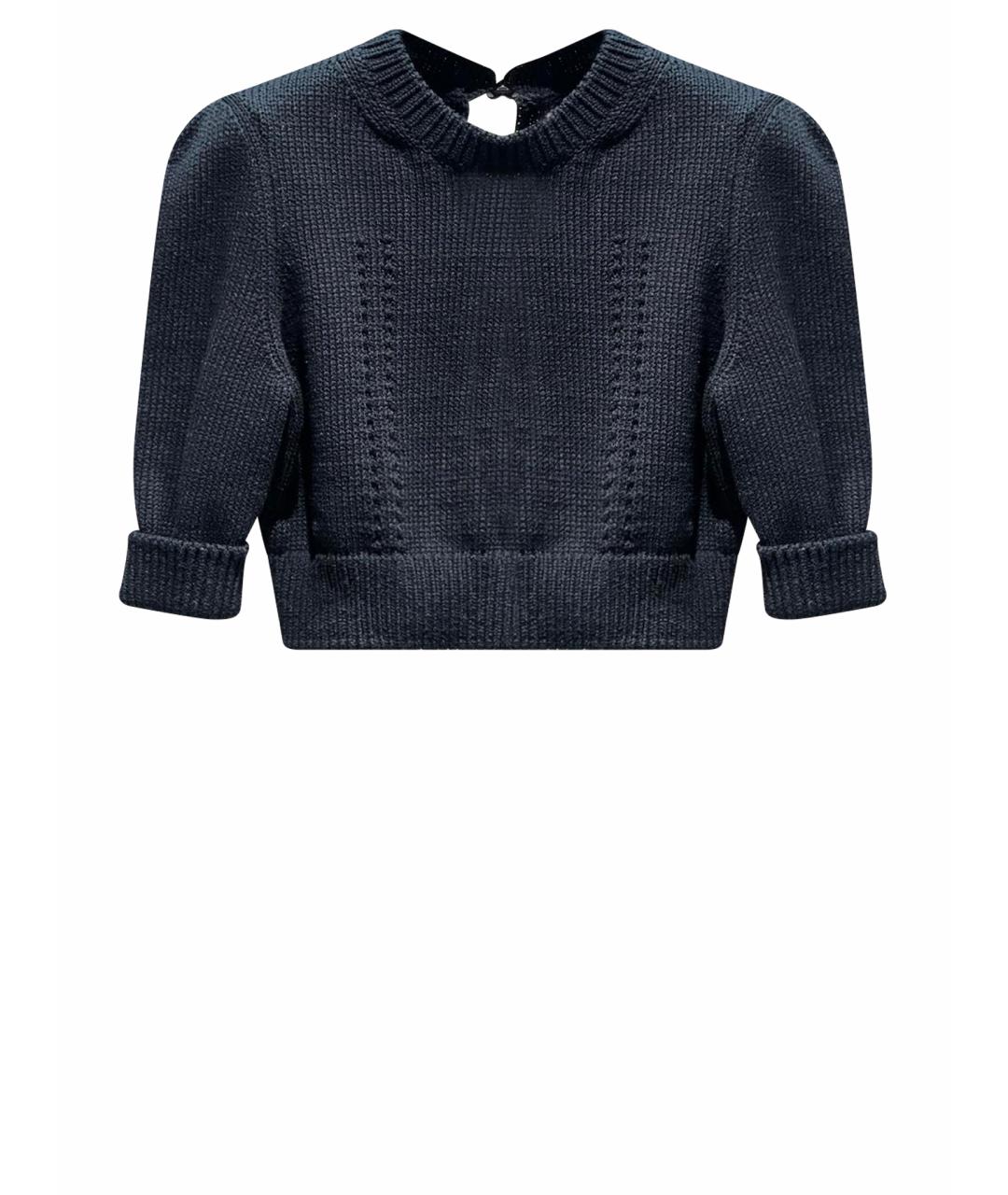 CHANEL PRE-OWNED Черный кашемировый джемпер / свитер, фото 1