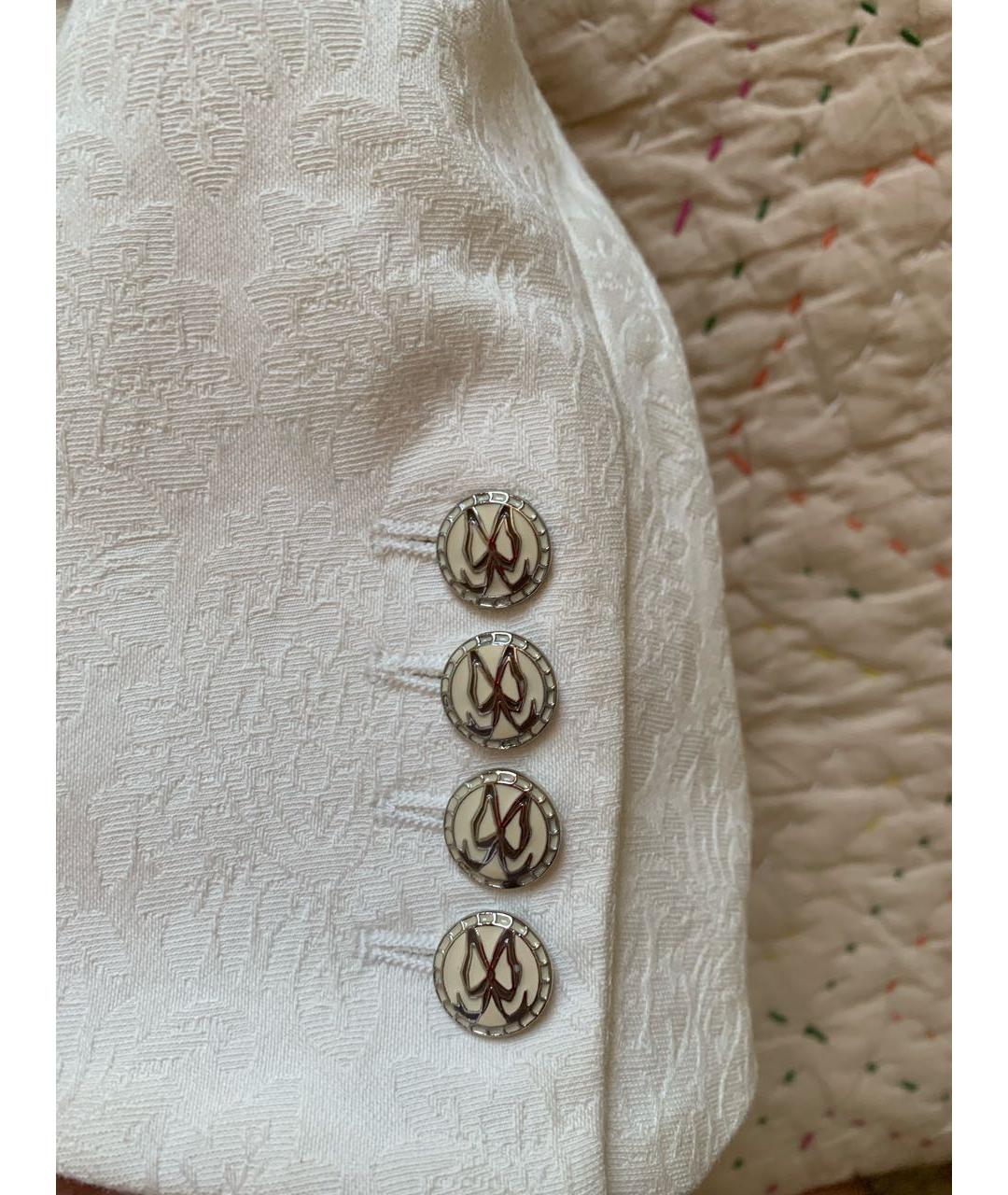 BALENCIAGA Белый жакет/пиджак, фото 5
