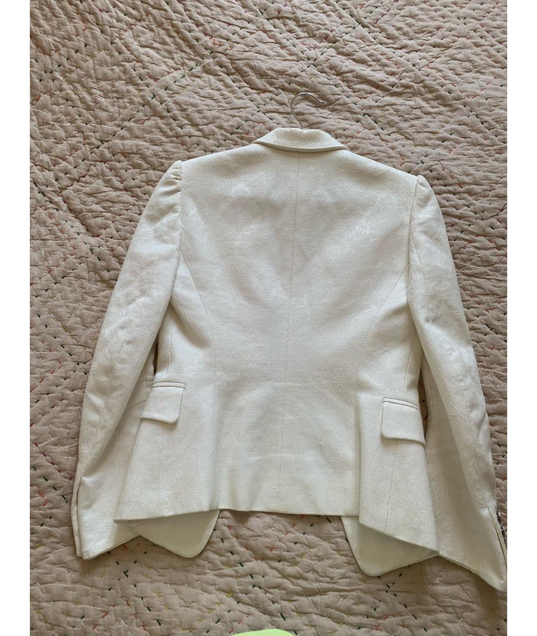 BALENCIAGA Белый жакет/пиджак, фото 2