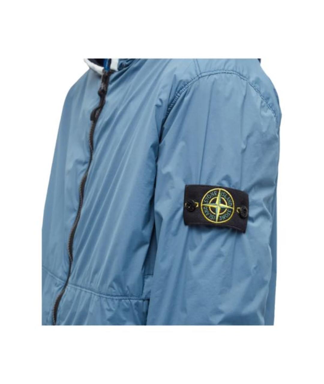 STONE ISLAND Синяя куртка, фото 4