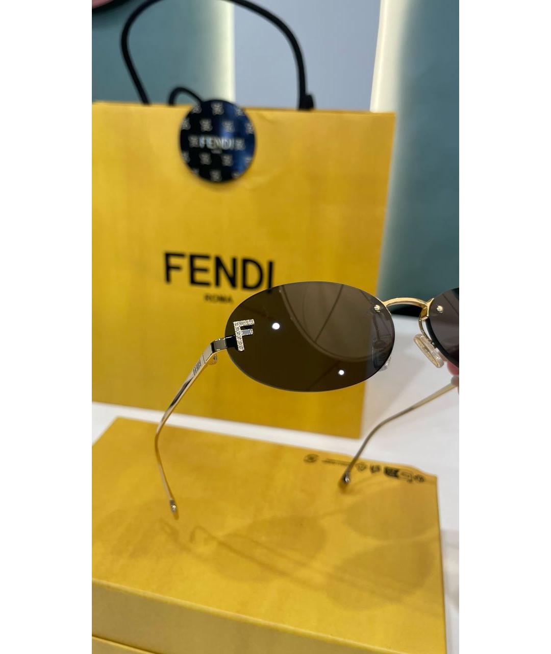 FENDI Солнцезащитные очки, фото 4