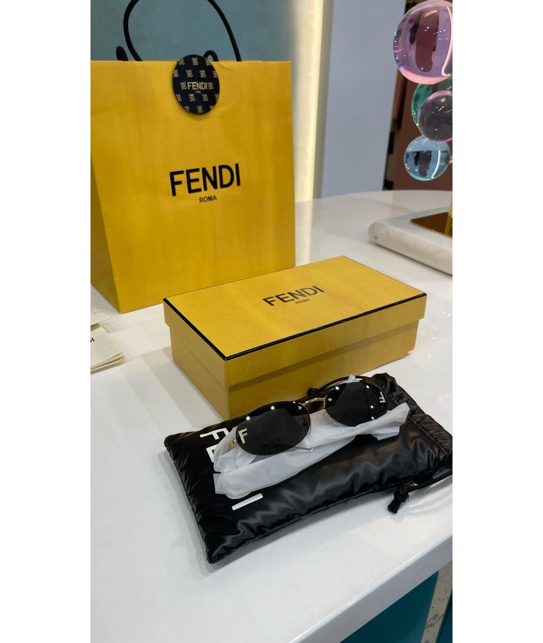 FENDI Солнцезащитные очки, фото 6