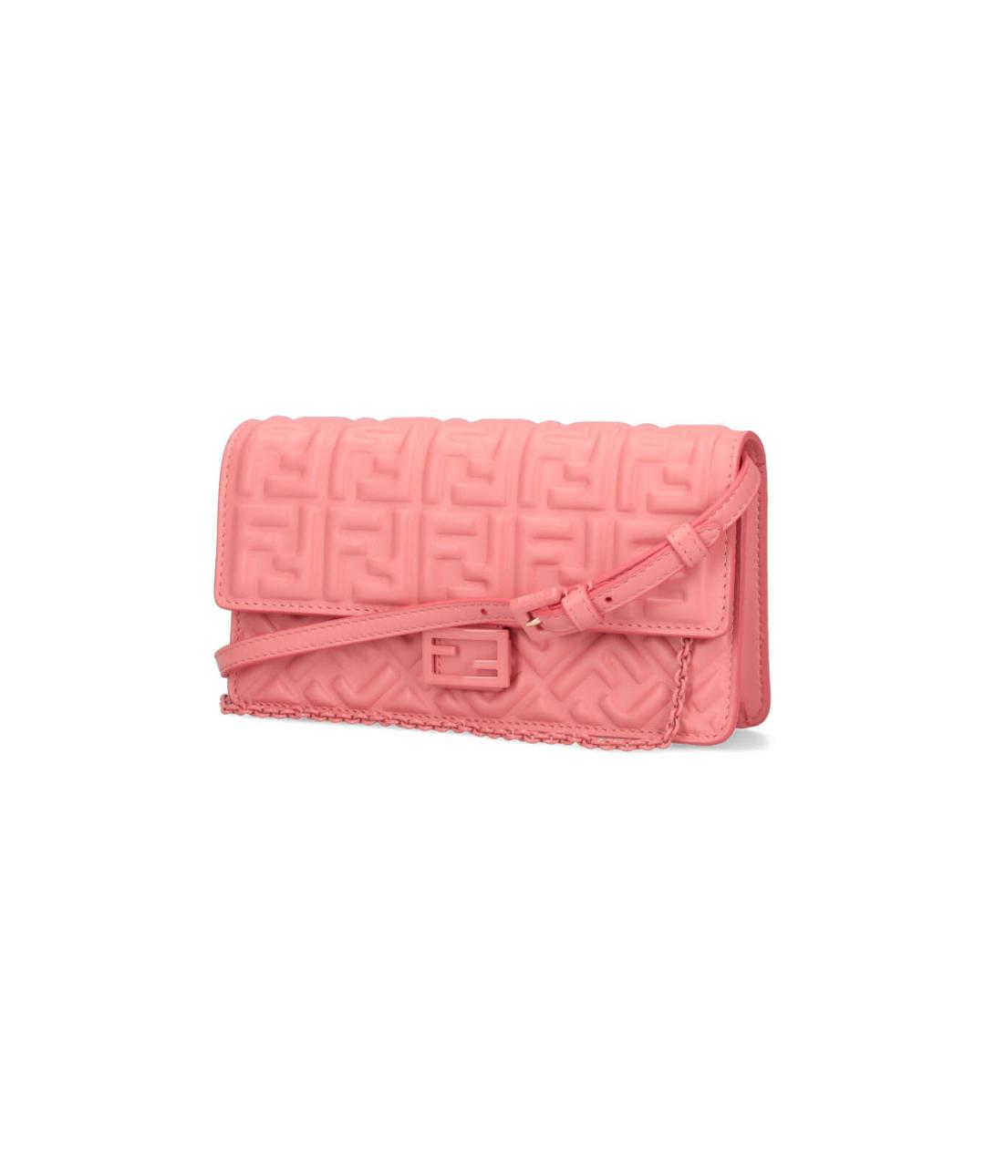 FENDI Розовый кошелек, фото 2