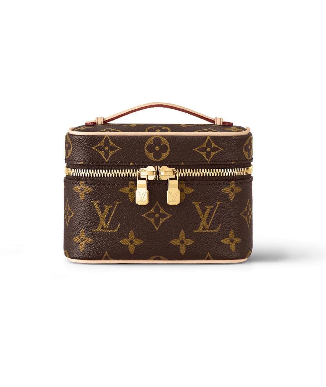 LOUIS VUITTON Коричневая косметичка, фото 1