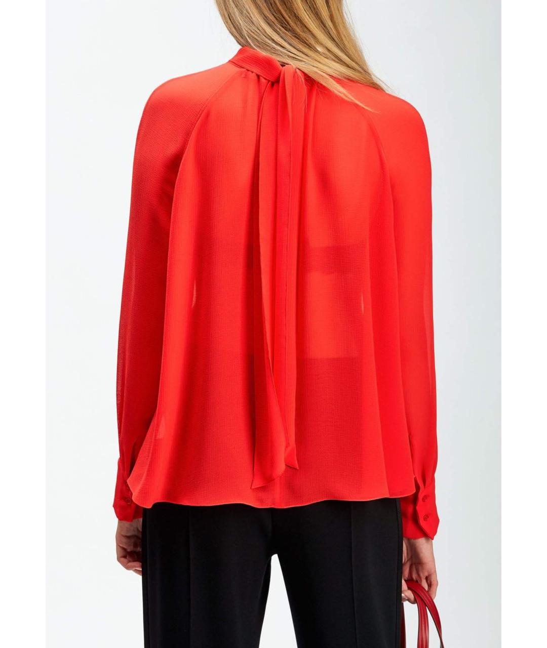 KENZO Красная полиэстеровая блузы, фото 2