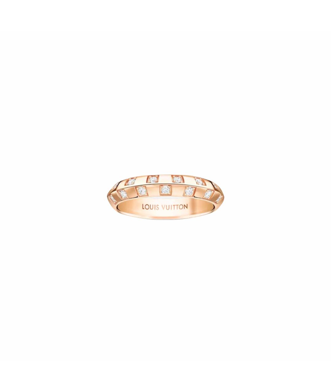 LOUIS VUITTON PRE-OWNED Золотое кольцо из розового золота, фото 1