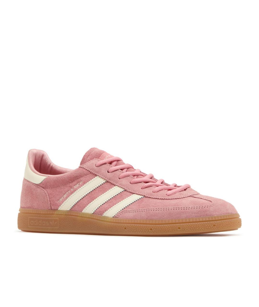 ADIDAS Коралловые замшевые кроссовки, фото 2