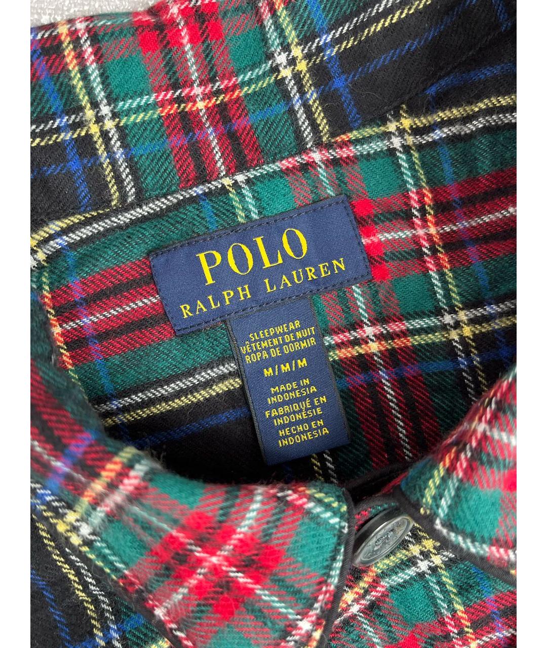 POLO RALPH LAUREN Мульти хлопковая пижама, фото 3