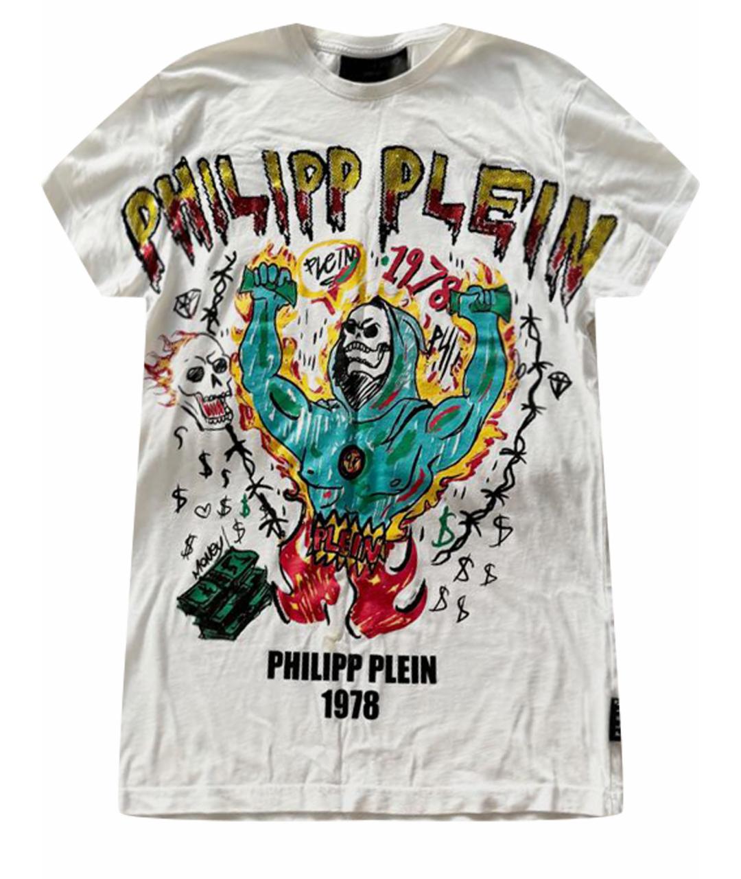 PHILIPP PLEIN Белая футболка, фото 1