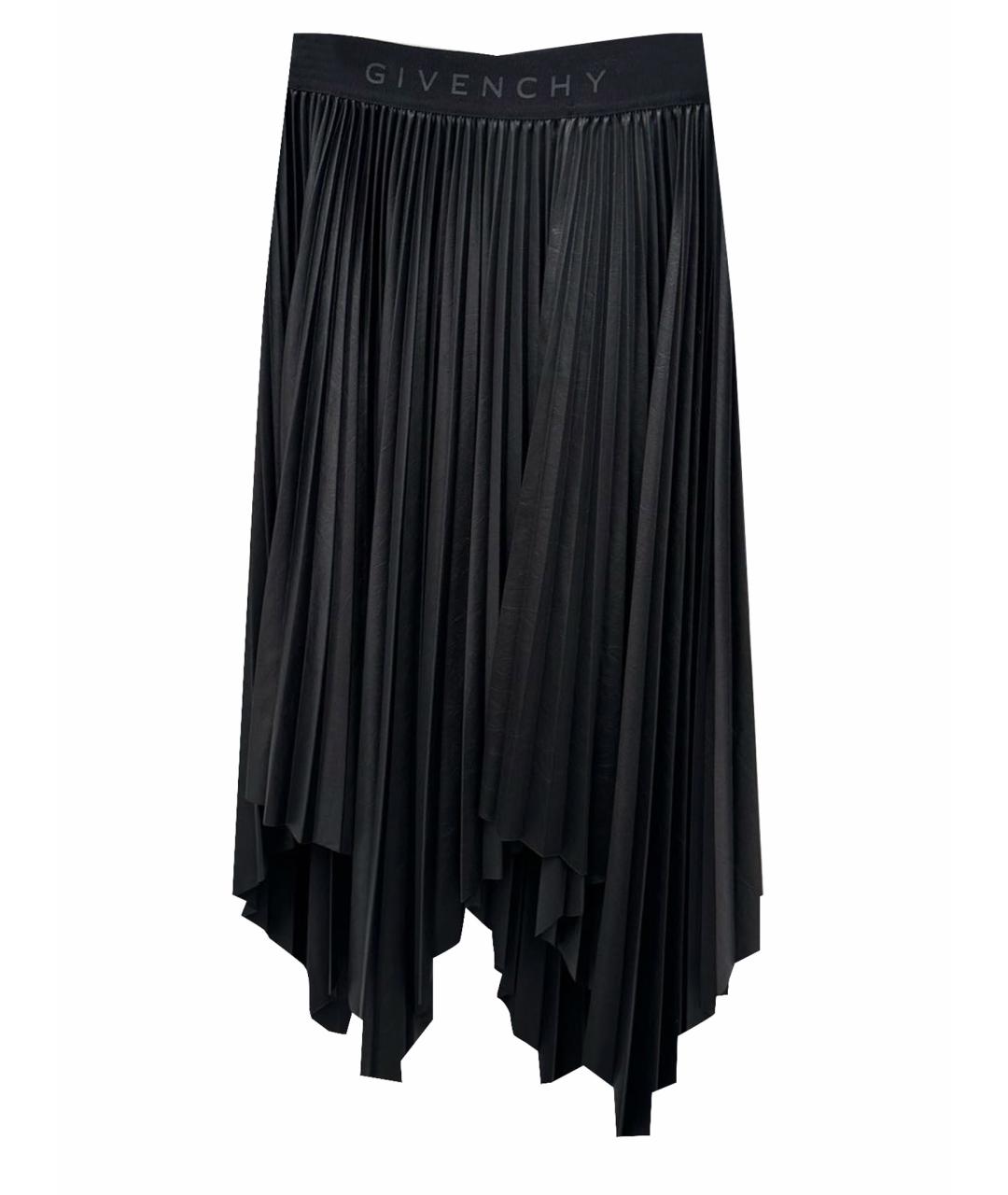 GIVENCHY Черная полиэстеровая юбка миди, фото 1