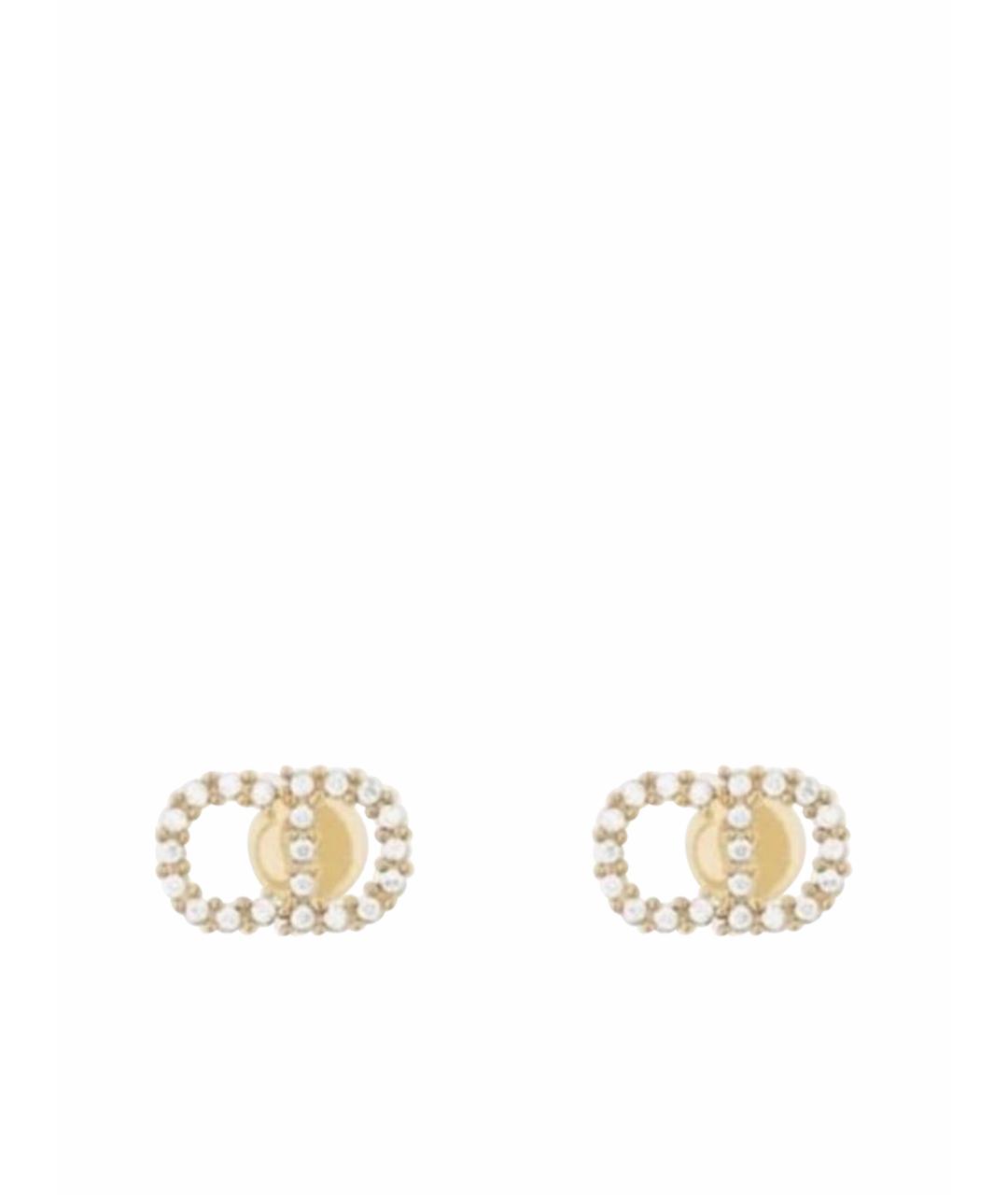 CHRISTIAN DIOR Золотые серьги, фото 1