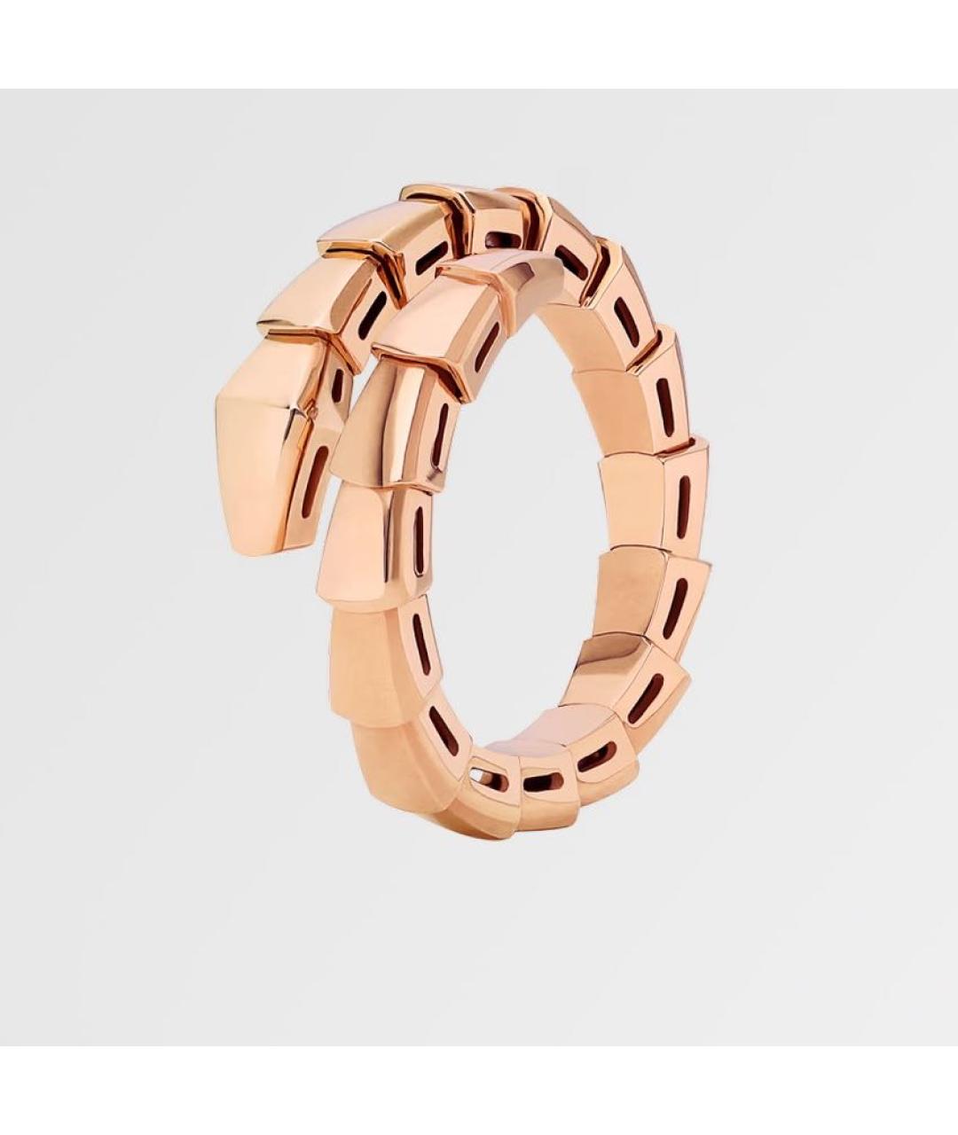 BVLGARI Коралловое кольцо из розового золота, фото 3