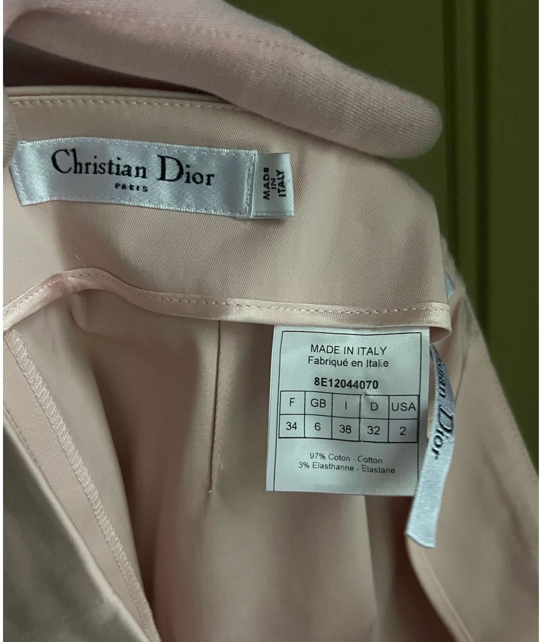 CHRISTIAN DIOR PRE-OWNED Хлопко-эластановые шорты, фото 5