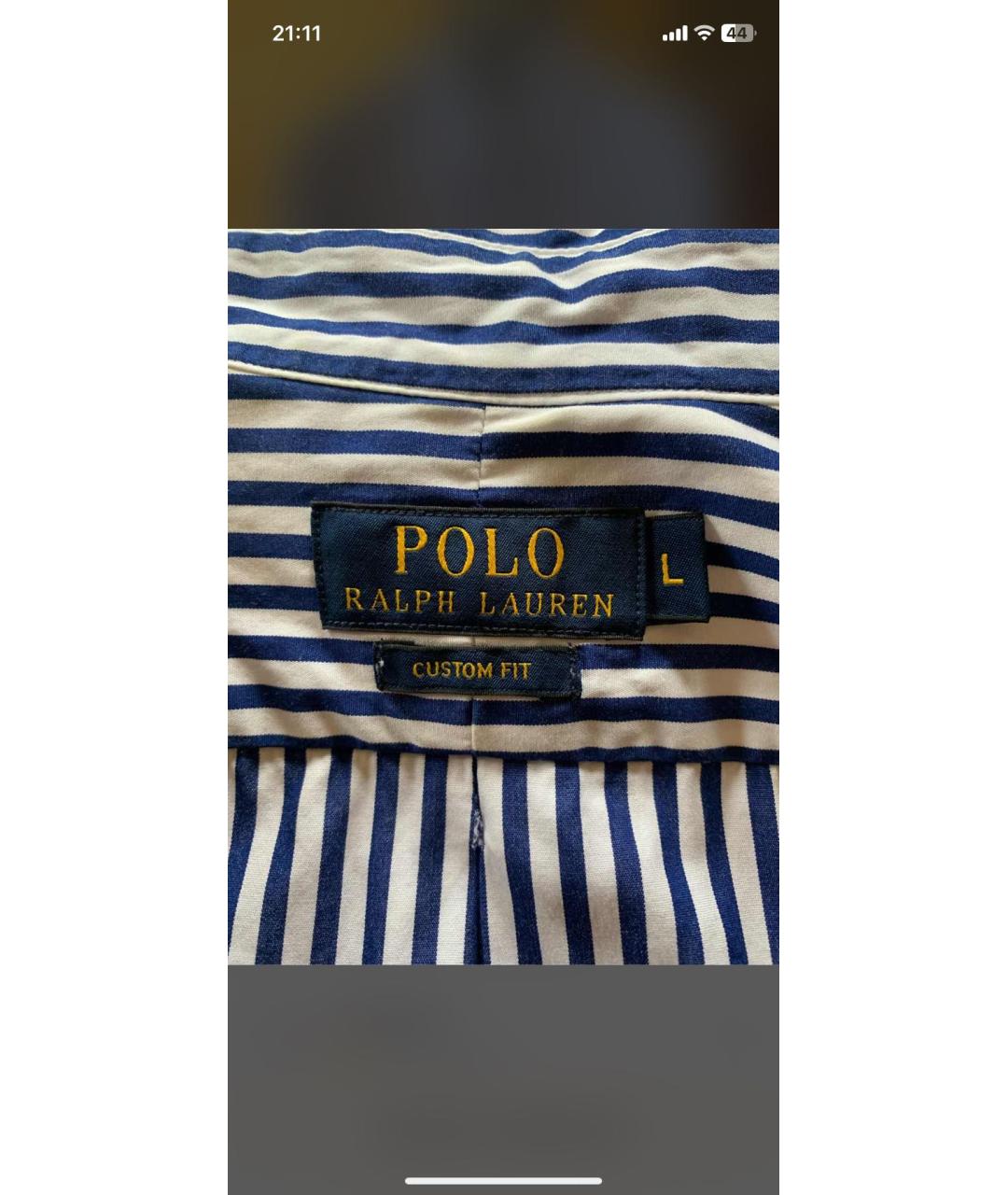 POLO RALPH LAUREN Мульти хлопковая кэжуал рубашка, фото 3