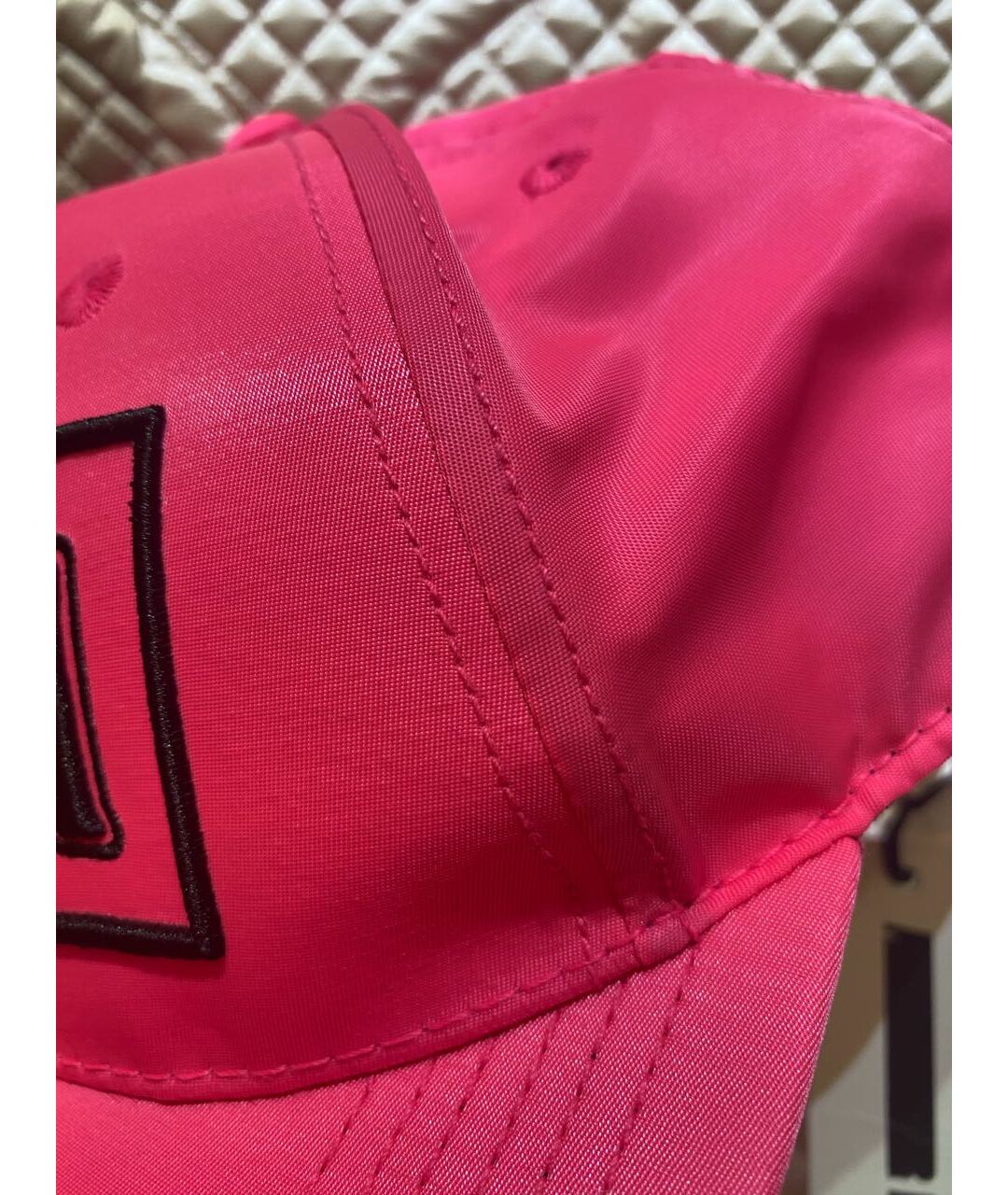 MCQ ALEXANDER MCQUEEN Розовая синтетическая кепка, фото 4