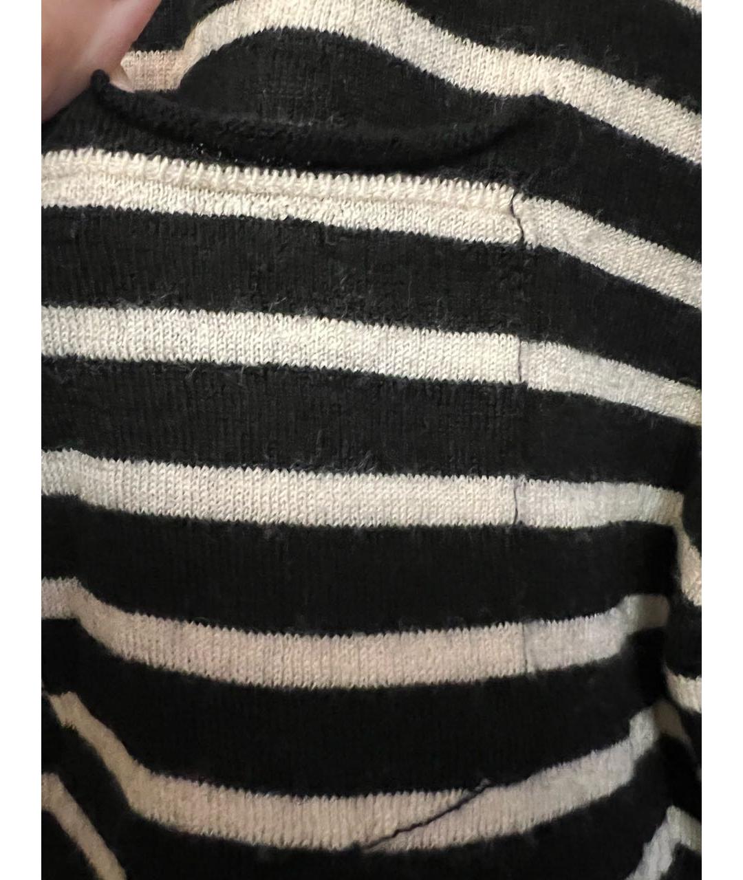 SAINT LAURENT Черный шерстяной джемпер / свитер, фото 8