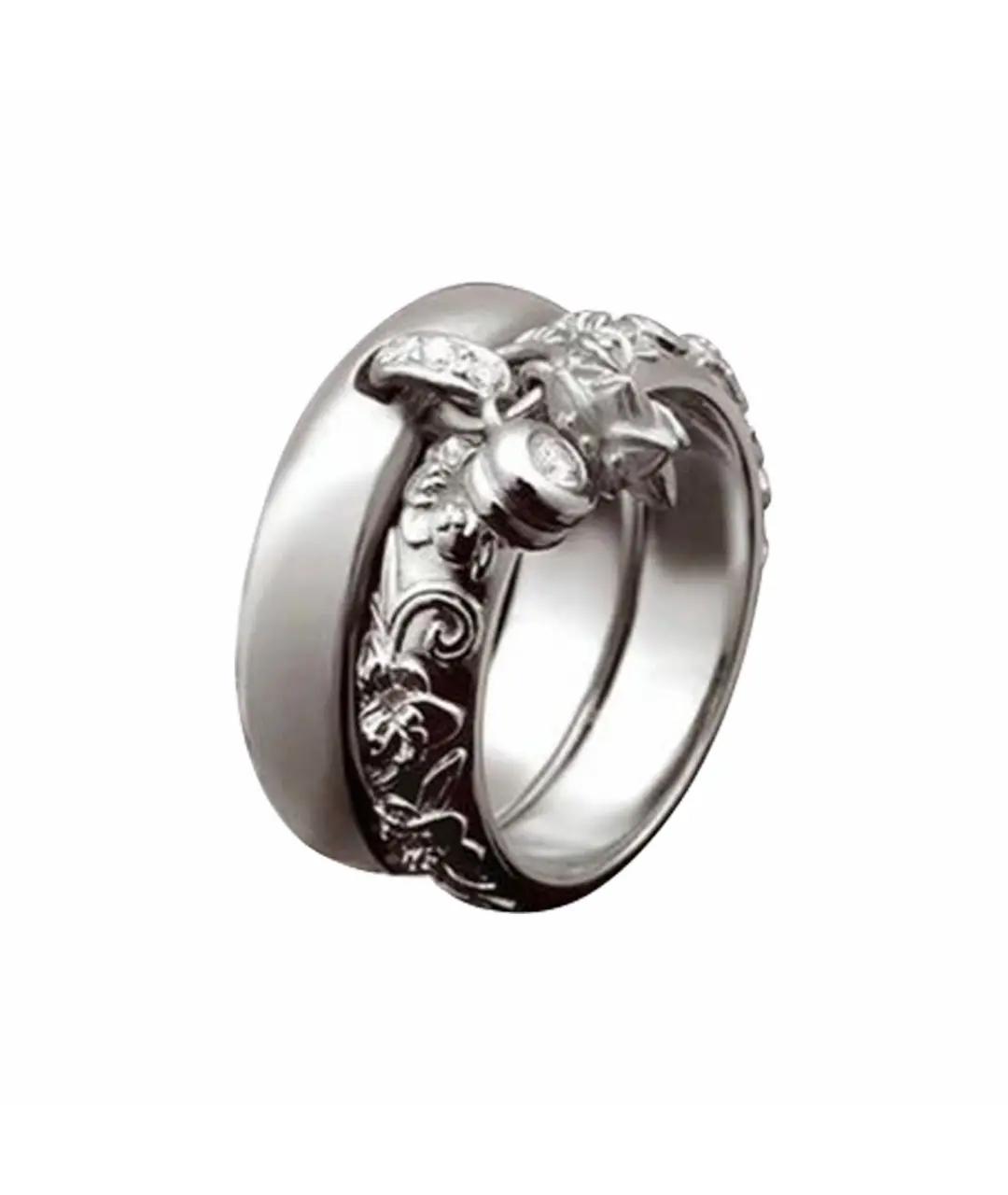 CARRERA Y CARRERA Серебряное кольцо из белого золота, фото 1