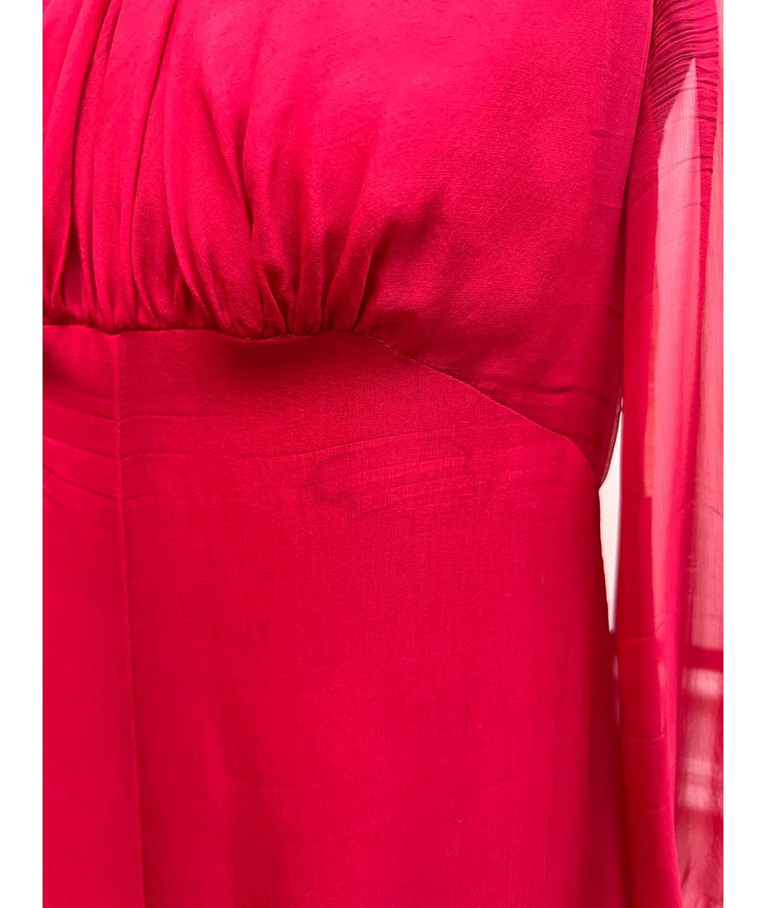 VALENTINO Красное коктейльное платье, фото 6