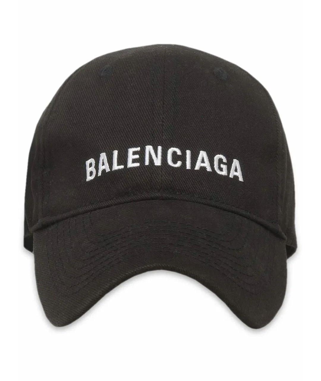 BALENCIAGA Черная хлопковая кепка/бейсболка, фото 5