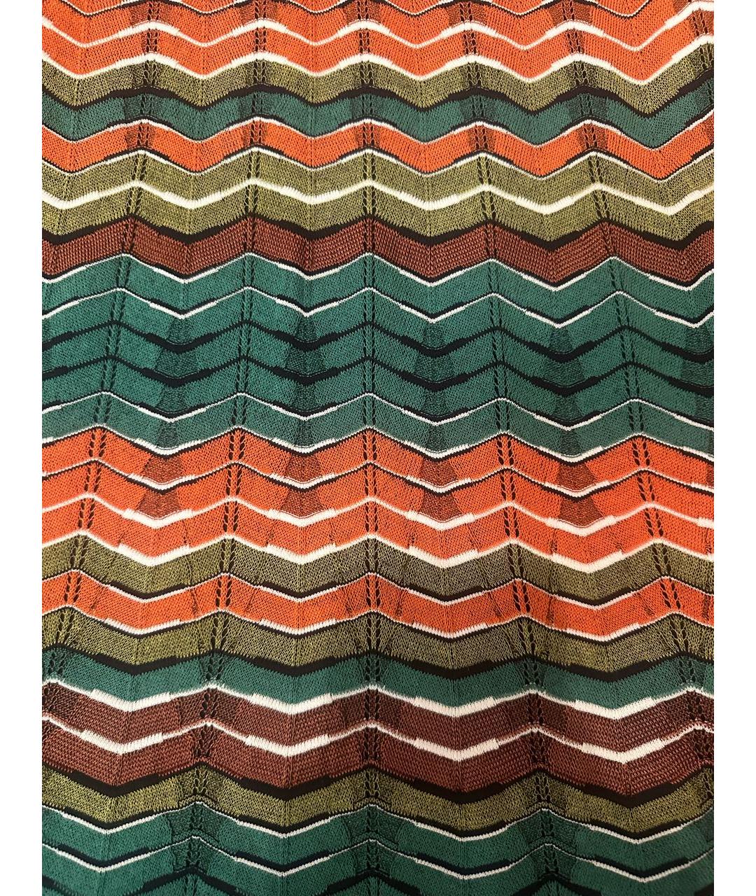 MISSONI Мульти хлопковое платье, фото 4