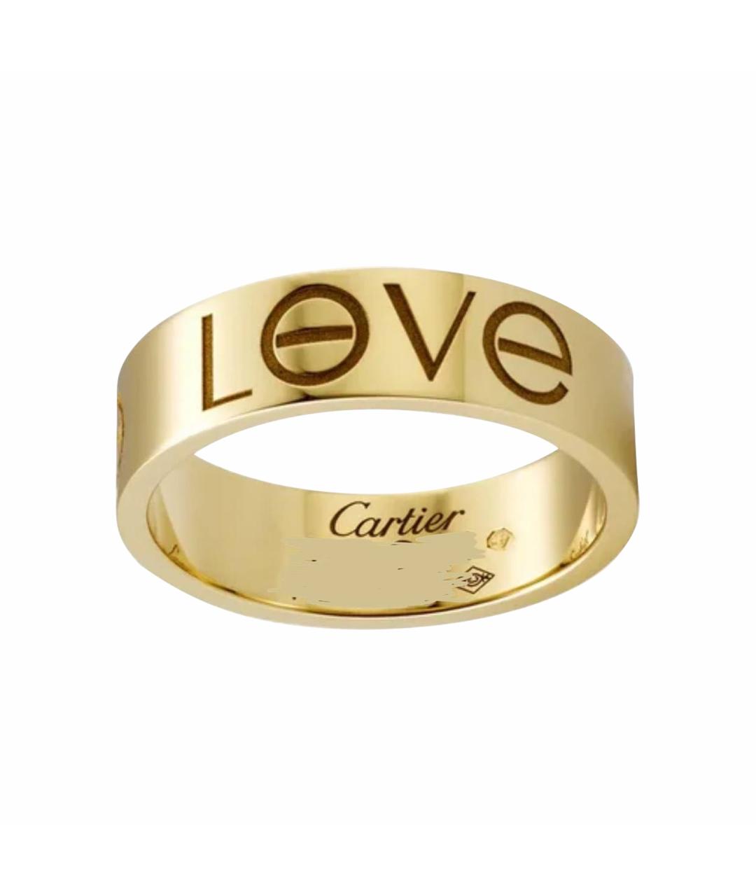 CARTIER Антрацитовое кольцо из белого золота, фото 1