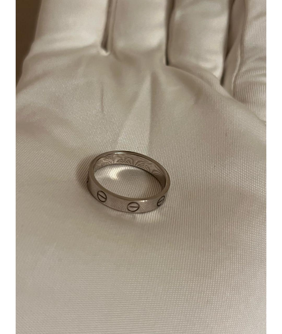 CARTIER Серебряное кольцо из белого золота, фото 7