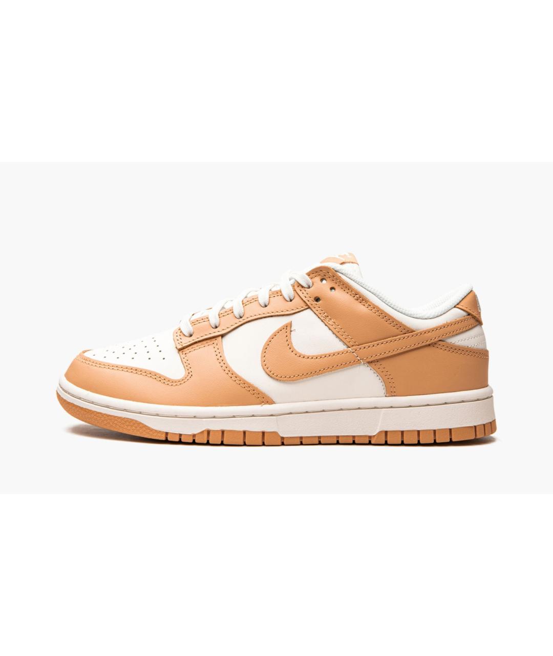 NIKE Оранжевые кожаные кроссовки, фото 6