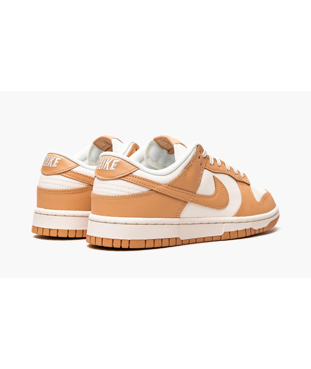 NIKE Оранжевые кожаные кроссовки, фото 3