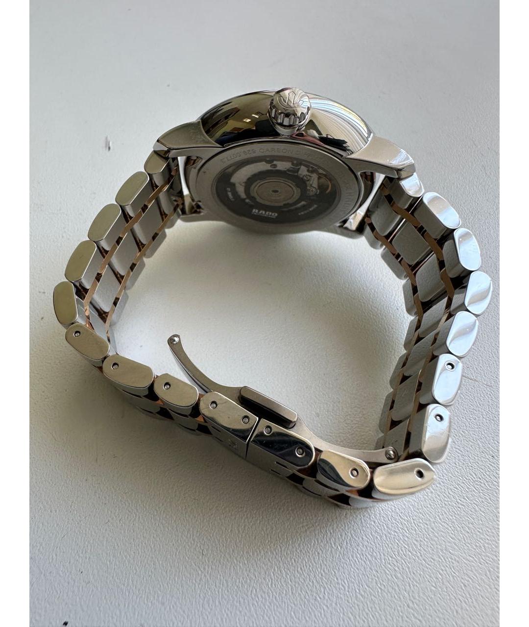 RADO Серебряные стальные часы, фото 3