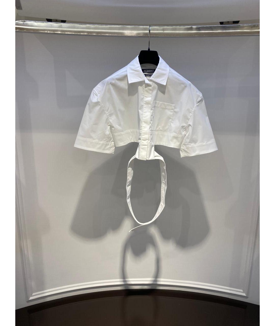 JACQUEMUS Белая рубашка, фото 2