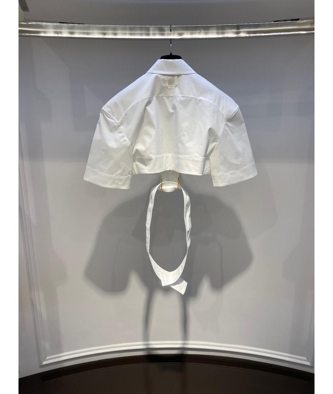 JACQUEMUS Белая рубашка, фото 3
