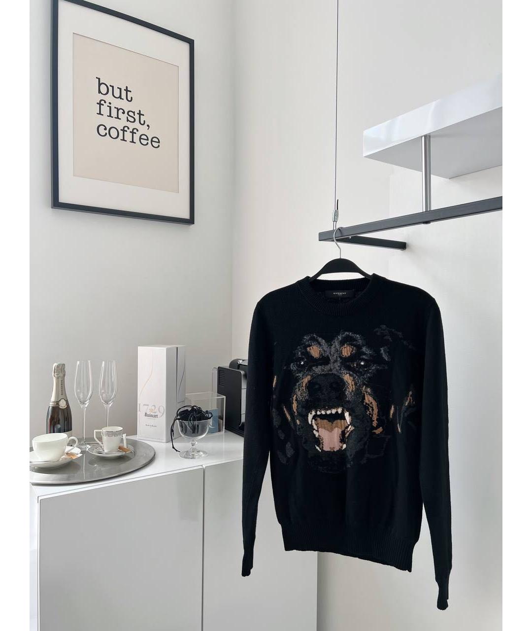 GIVENCHY Черный джемпер / свитер, фото 4