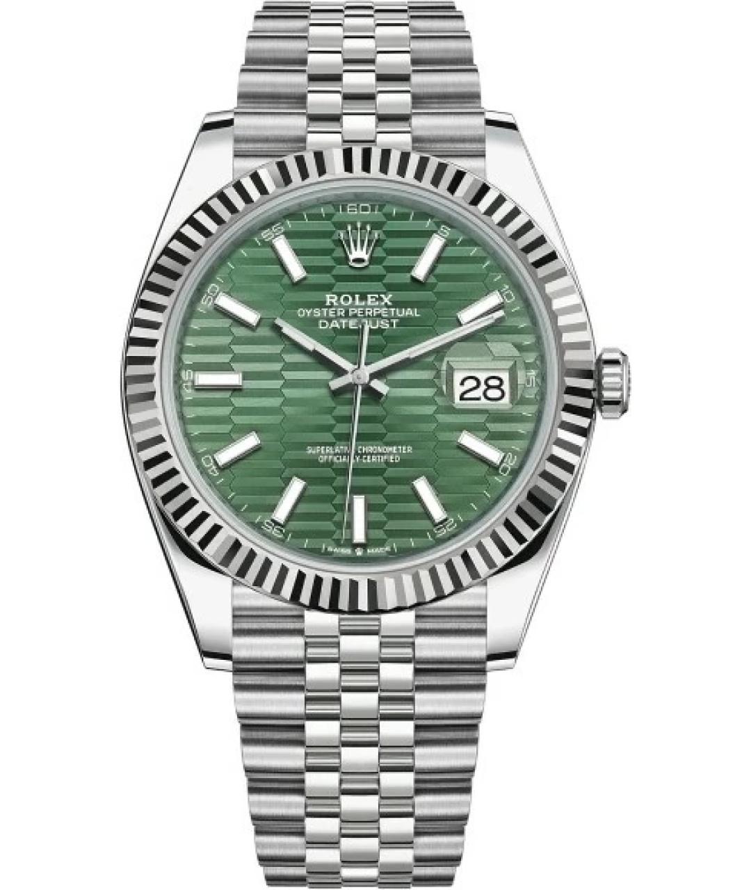 ROLEX Часы из белого золота, фото 1