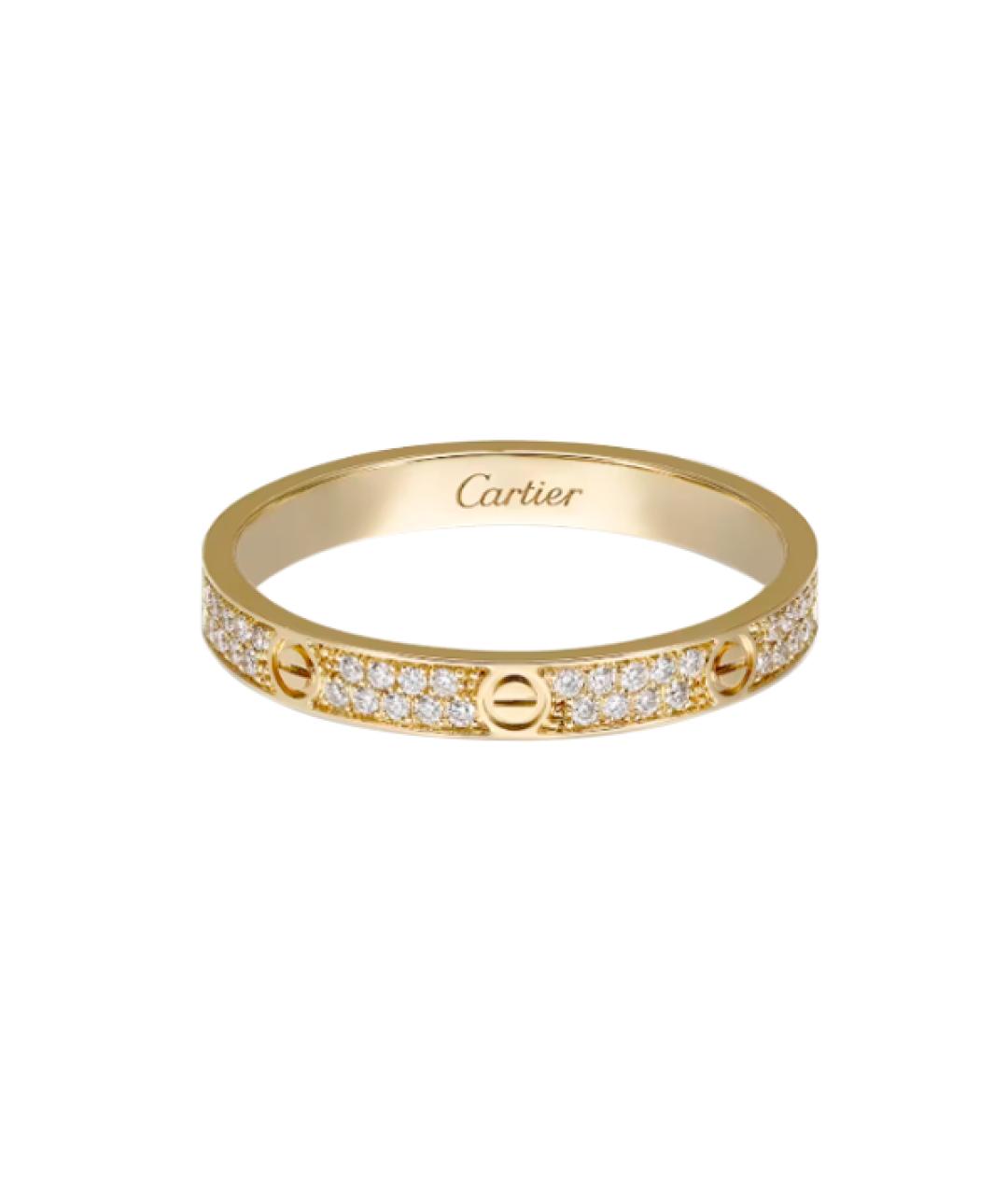 CARTIER Золотое кольцо из желтого золота, фото 1