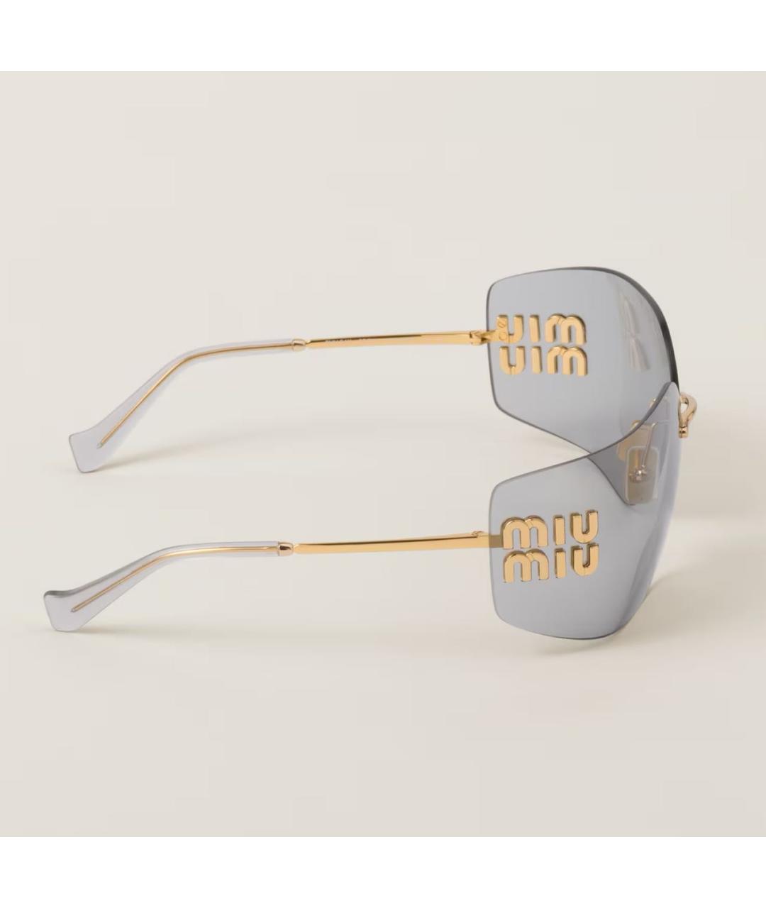 MIU MIU Серые солнцезащитные очки, фото 4
