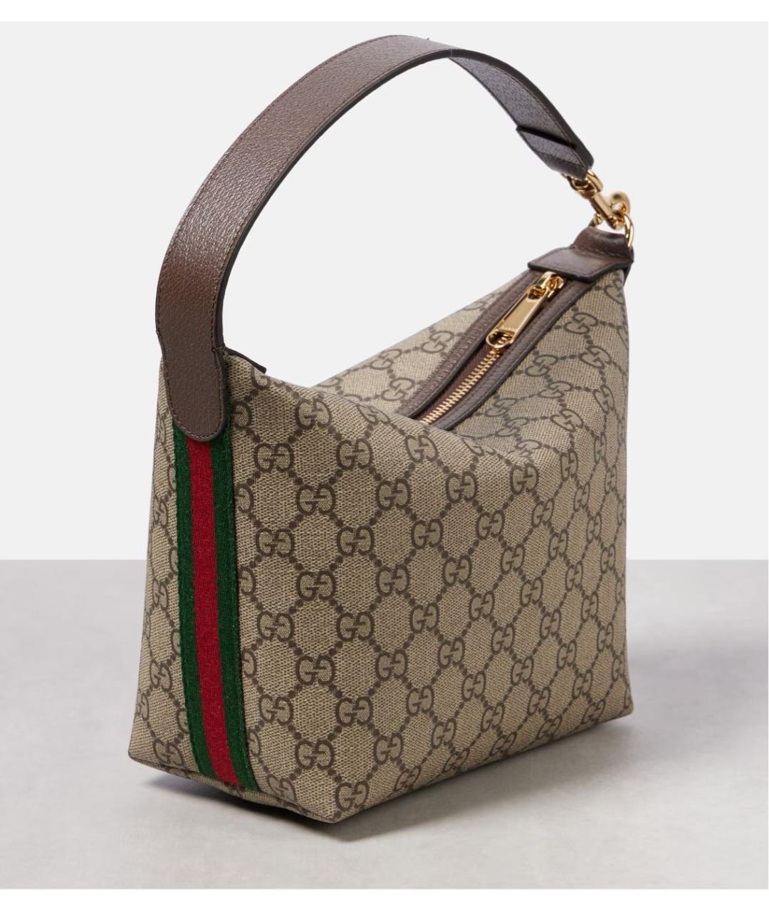 GUCCI Коричневая сумка через плечо, фото 2