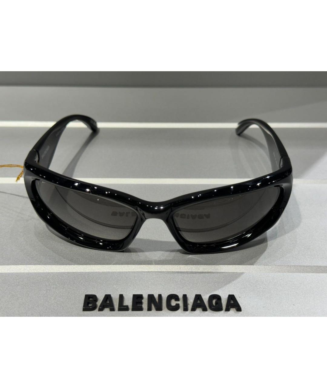 BALENCIAGA Черные солнцезащитные очки, фото 6